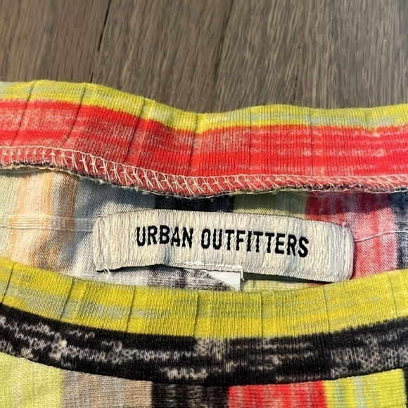 Urban Outfitters Rainbow Striped Cropped Long Sleeve. Wide Sleeve. - Picture 3 of 6